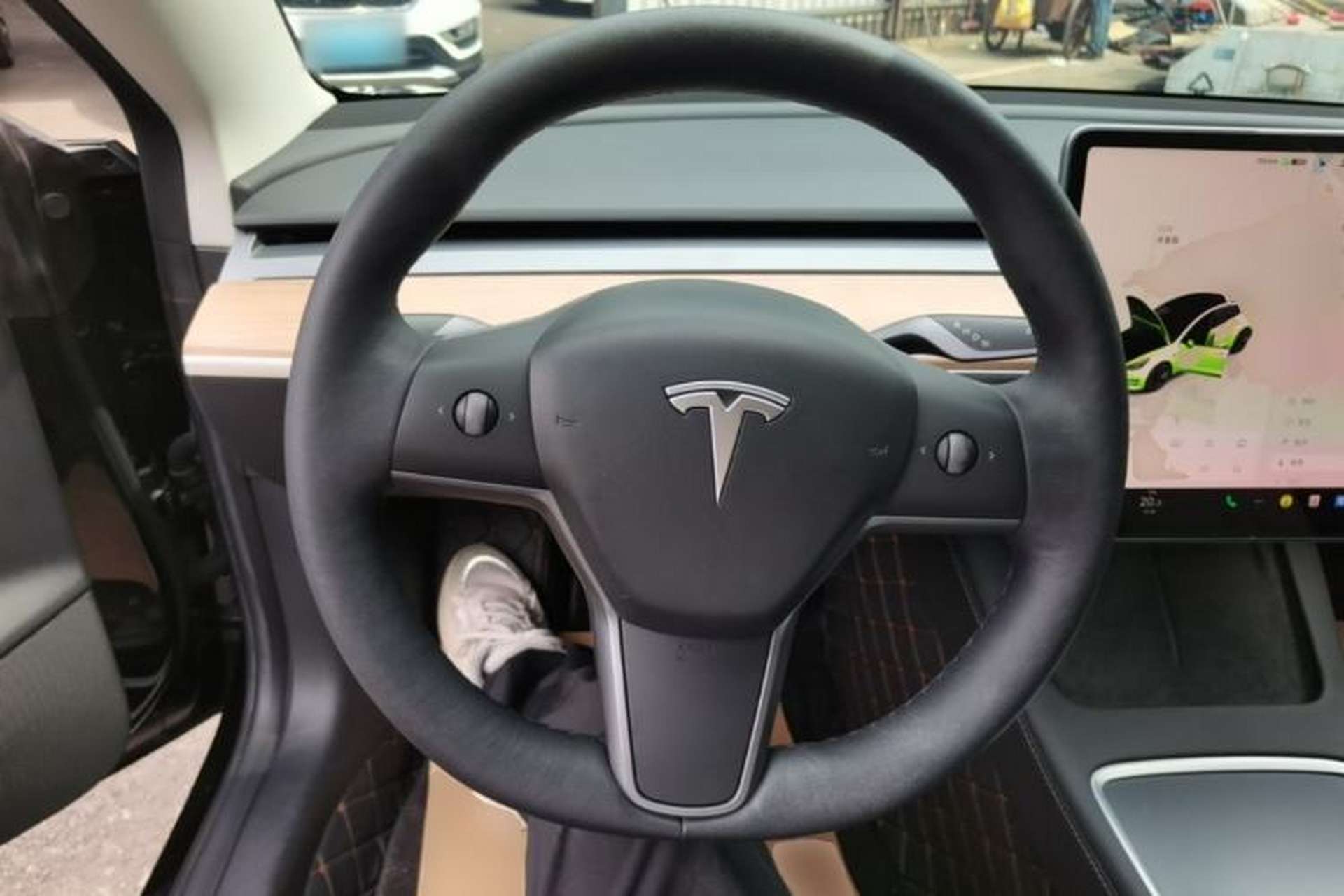 Used Tesla Model 3 2022 Rear-Wheel-Drive Version Steering Wheel