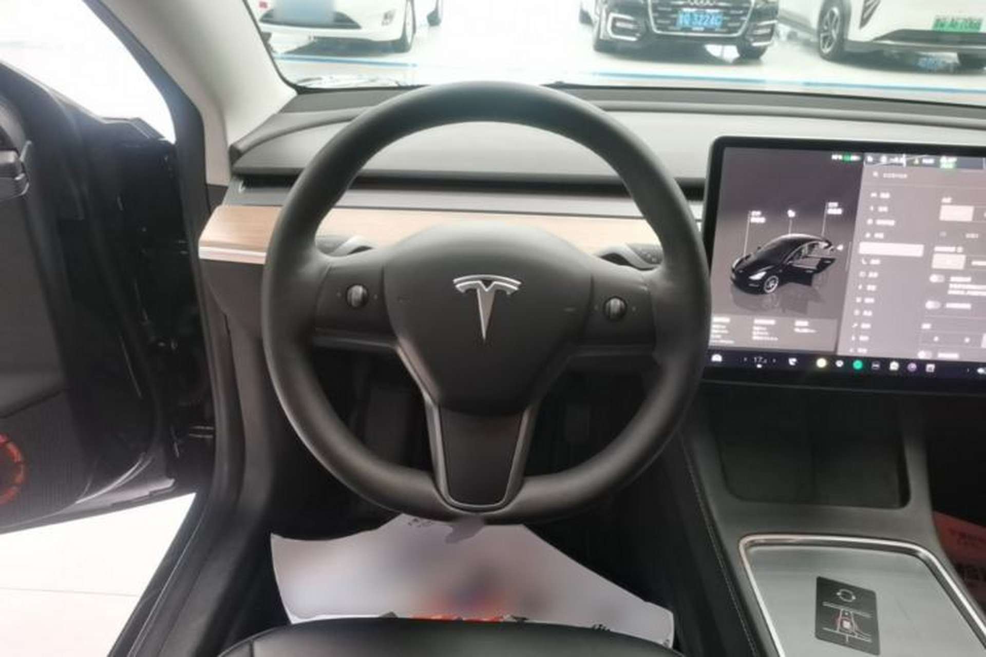 Used Tesla Model 3 2022 Rear-Wheel-Drive Version Steering Wheel