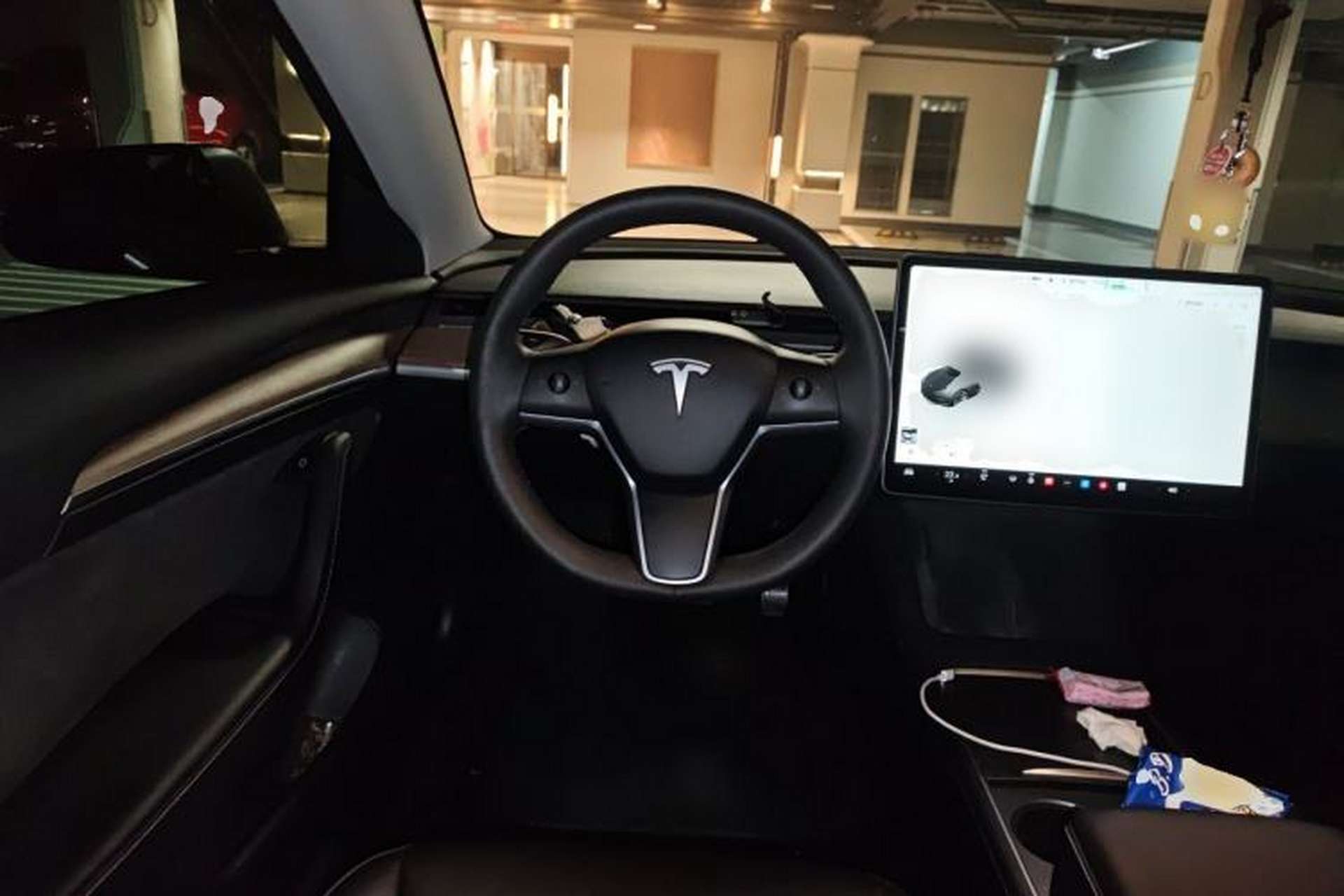 Used Tesla Model 3 2022 Rear-Wheel-Drive Version Steering Wheel