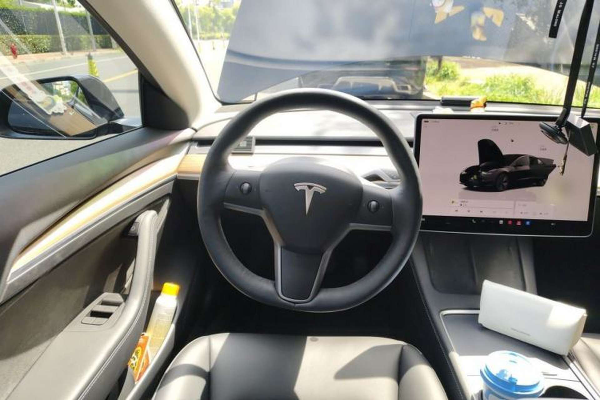 Used Tesla Model 3 2022 Rear-Wheel-Drive Version Steering Wheel