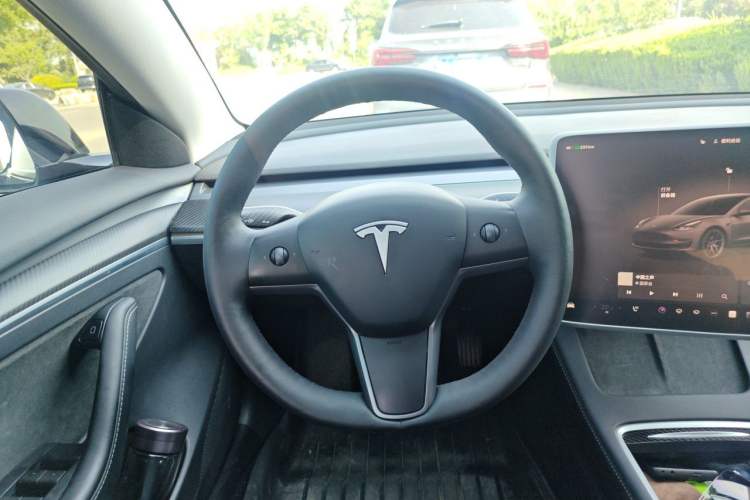 Used Tesla Model 3 2022 Rear-Wheel-Drive Version Steering Wheel