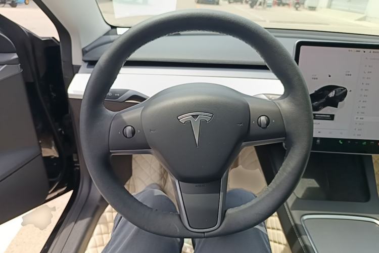Used Tesla Model 3 2022 Performance High-Performance All-Wheel-Drive Version Steering Wheel