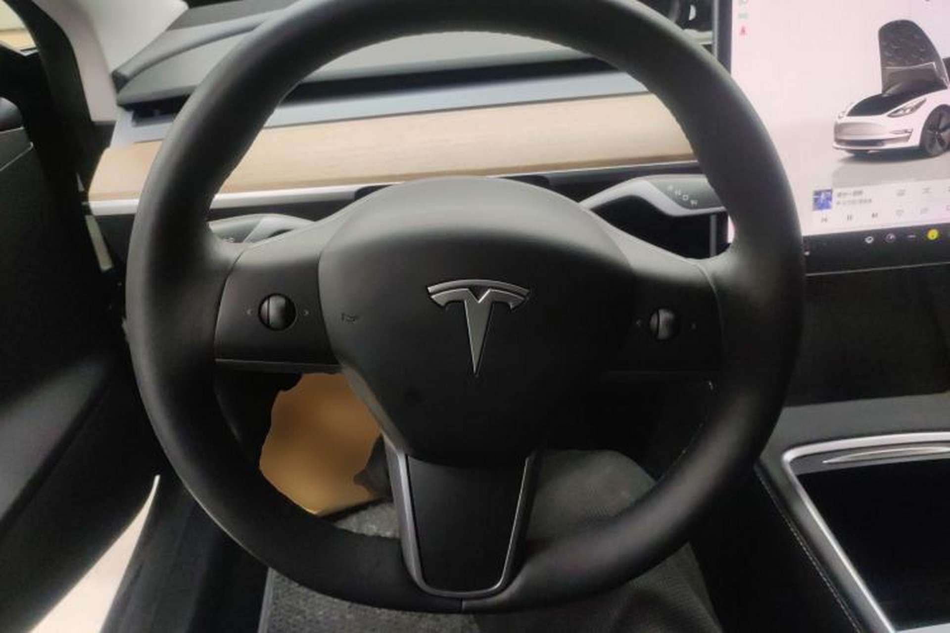 Used Tesla Model 3 2022 Rear-Wheel-Drive Version Steering Wheel
