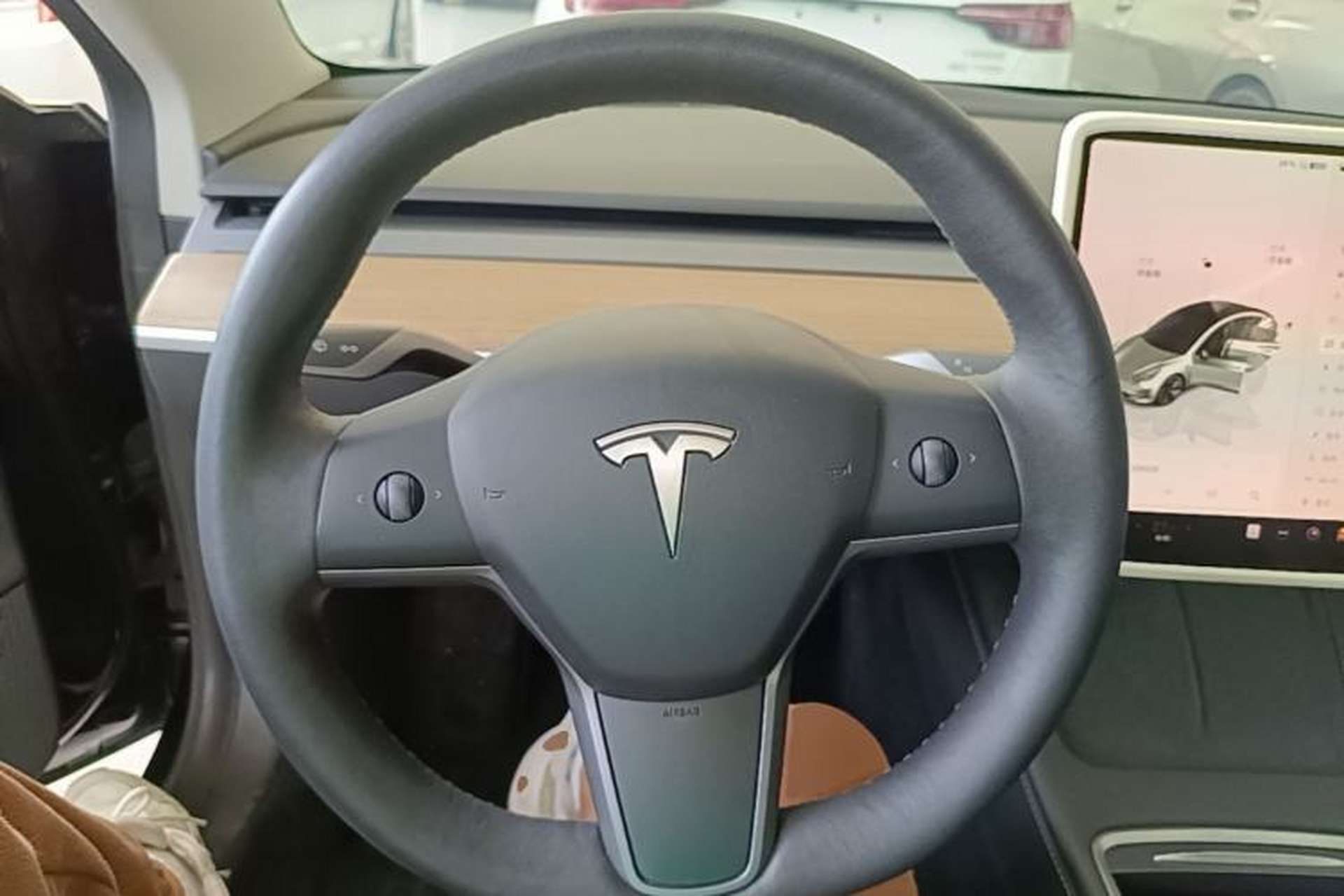 Used Tesla Model 3 2022 Rear-Wheel-Drive Version Steering Wheel