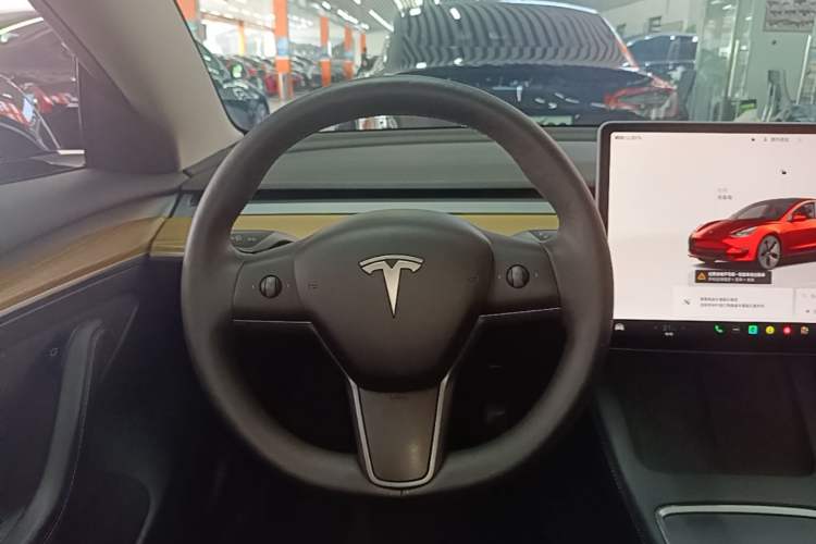 Used Tesla Model 3 2022 Rear-Wheel-Drive Version Steering Wheel