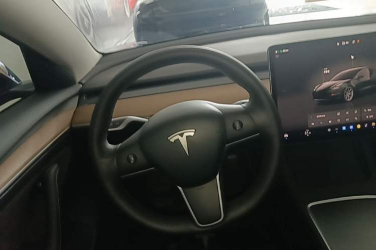 Used Tesla Model 3 2022 Rear-Wheel-Drive Version Steering Wheel