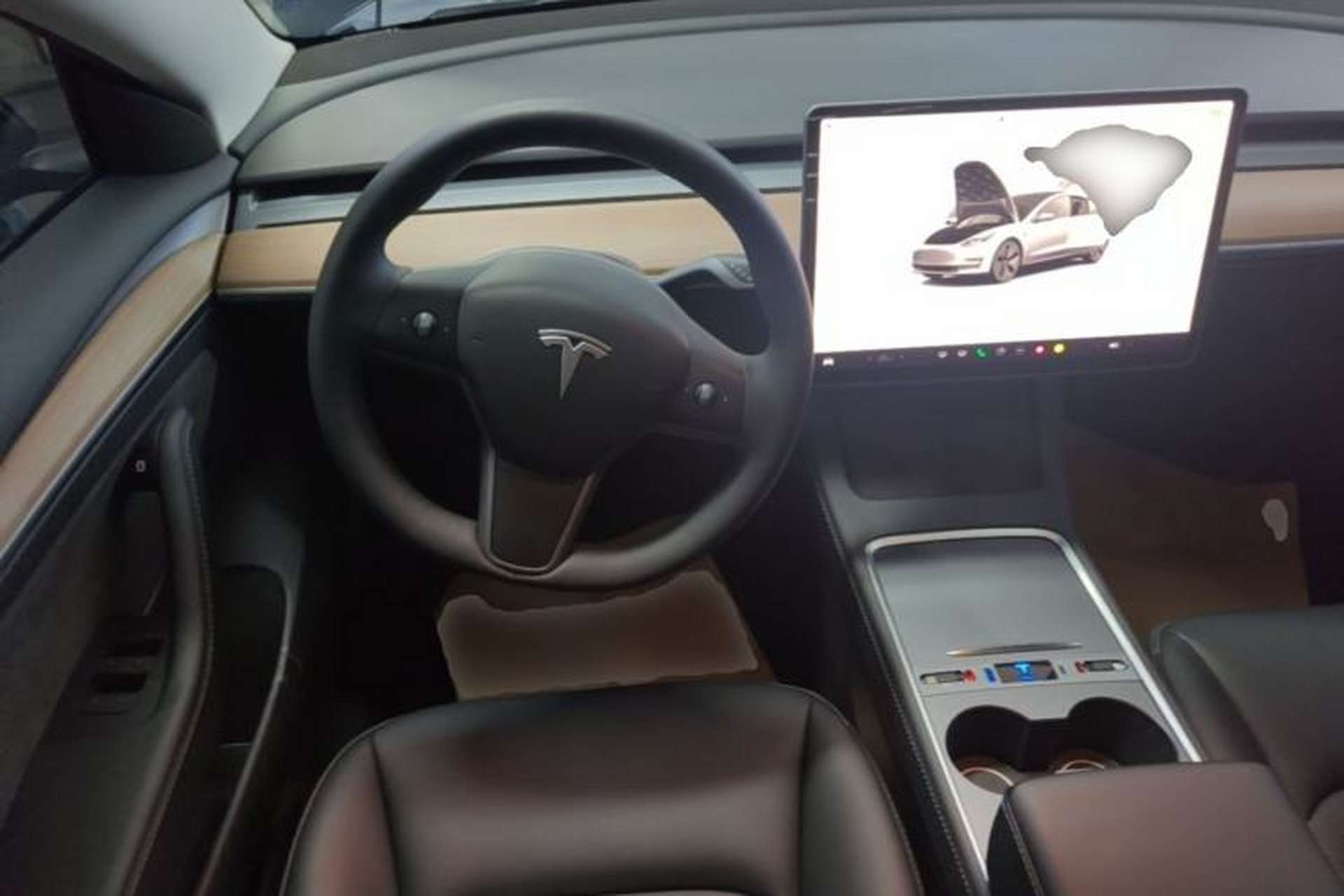 Used Tesla Model 3 2022 Rear-Wheel-Drive Version Steering Wheel