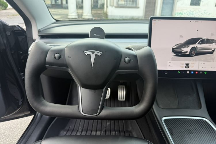 Used Tesla Model 3 2022 Performance High-Performance All-Wheel-Drive Version Steering Wheel