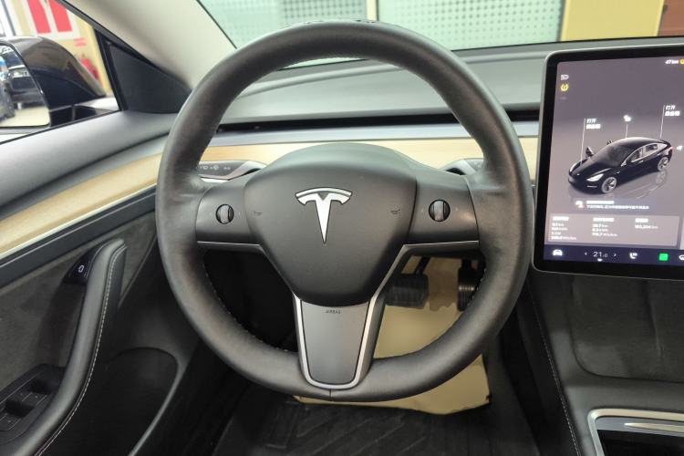 Used Tesla Model 3 2022 Rear-Wheel-Drive Version Steering Wheel