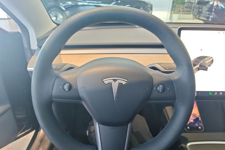 Used Tesla Model 3 2022 Performance High-Performance All-Wheel-Drive Version Steering Wheel