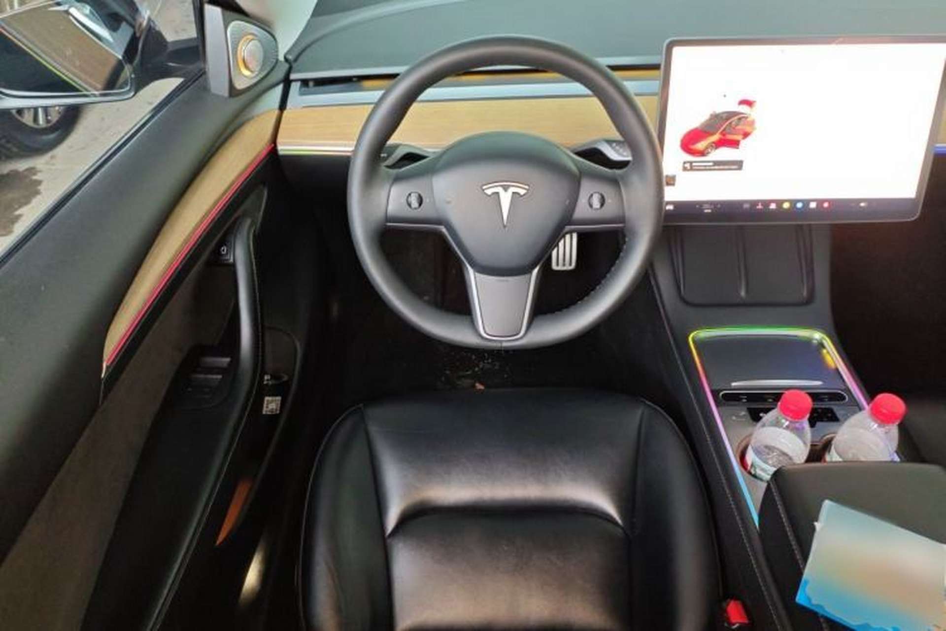 Used Tesla Model 3 2022 Performance High-Performance All-Wheel-Drive Version Steering Wheel