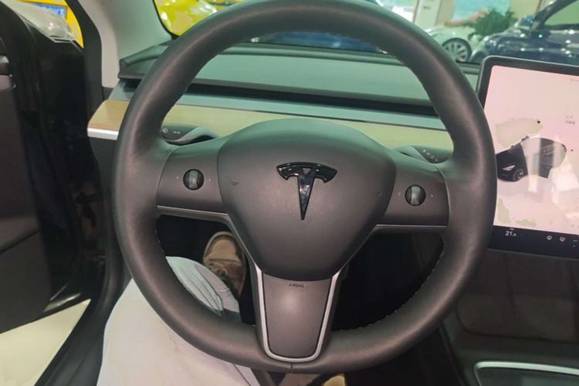 Used Tesla Model 3 2022 Rear-Wheel-Drive Version Steering Wheel