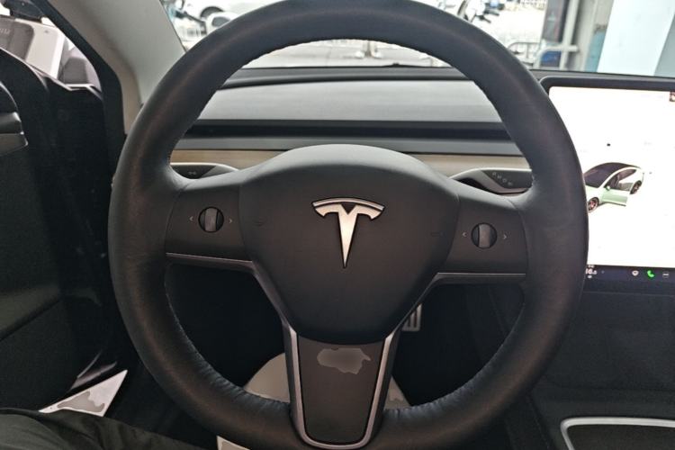 Used Tesla Model 3 2022 Performance High-Performance All-Wheel-Drive Version Steering Wheel