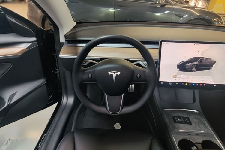 Used Tesla Model 3 2022 Performance High-Performance All-Wheel-Drive Version Steering Wheel