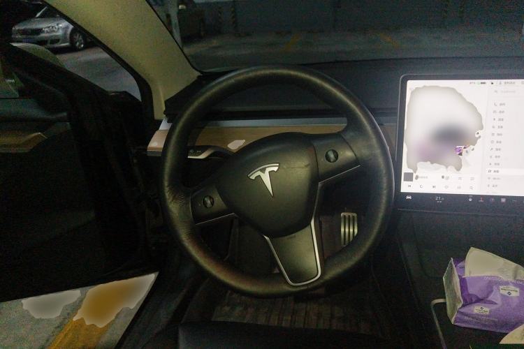 Used Tesla Model 3 2022 Performance High-Performance All-Wheel-Drive Version Steering Wheel