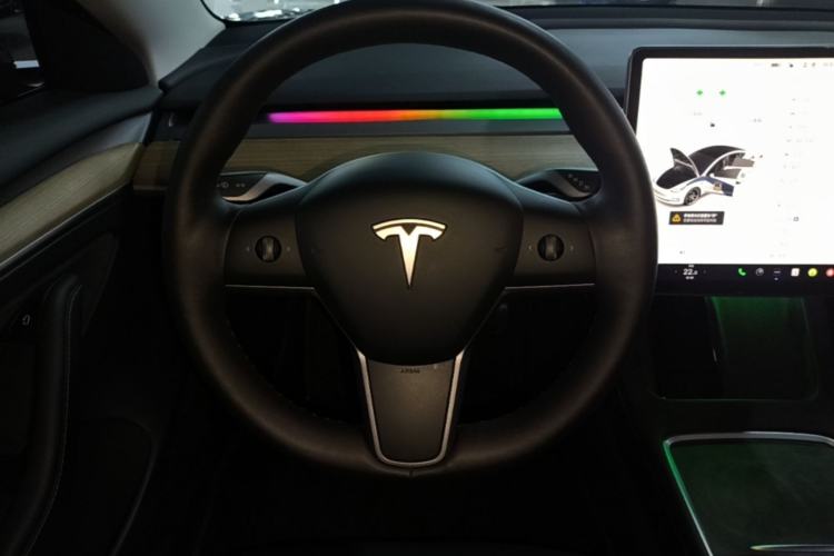 Used Tesla Model 3 2022 Rear-Wheel-Drive Version Steering Wheel