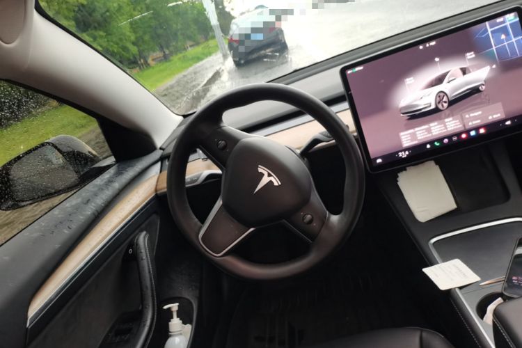 Used Tesla Model 3 2022 Rear-Wheel-Drive Version Steering Wheel