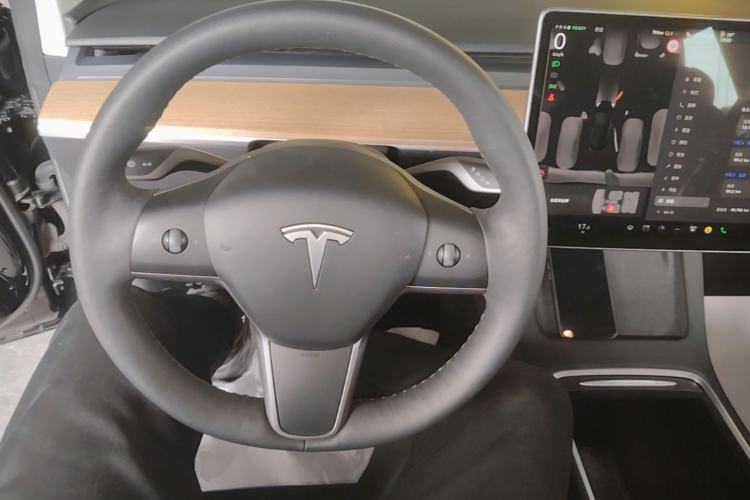 Used Tesla Model 3 2022 Performance High-Performance All-Wheel-Drive Version Steering Wheel