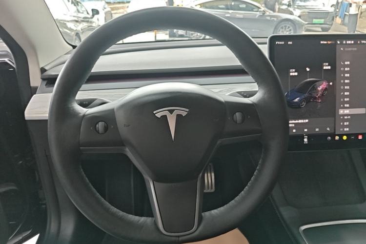 Used Tesla Model 3 2022 Performance High-Performance All-Wheel-Drive Version Steering Wheel