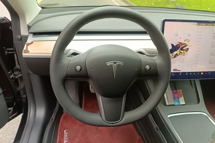 Used Tesla Model 3 2022 Performance High-Performance All-Wheel-Drive Version Steering Wheel
