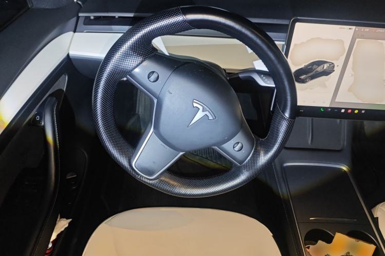 Used Tesla Model 3 2022 Performance High-Performance All-Wheel-Drive Version Steering Wheel