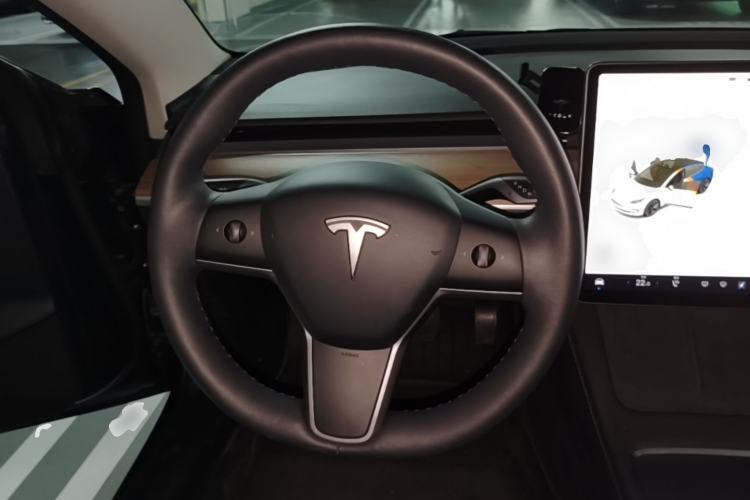 Used Tesla Model 3 2022 Rear-Wheel-Drive Version Steering Wheel