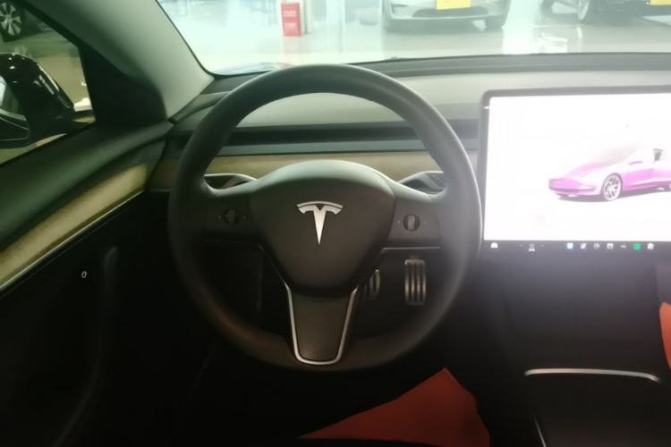 Used Tesla Model 3 2022 Performance High-Performance All-Wheel-Drive Version Steering Wheel