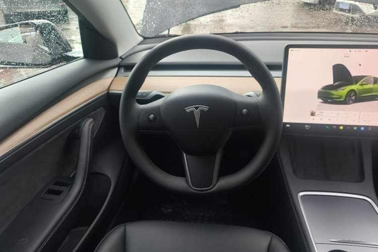 Used Tesla Model 3 2022 Rear-Wheel-Drive Version Steering Wheel