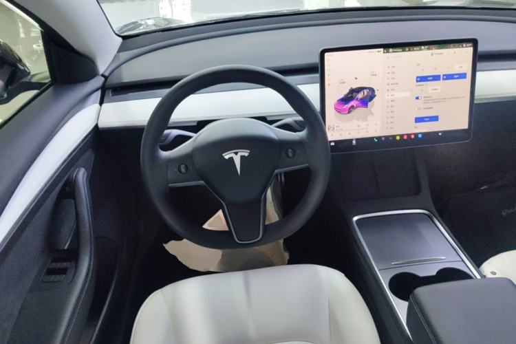 Used Tesla Model 3 2022 Performance High-Performance All-Wheel-Drive Version Steering Wheel