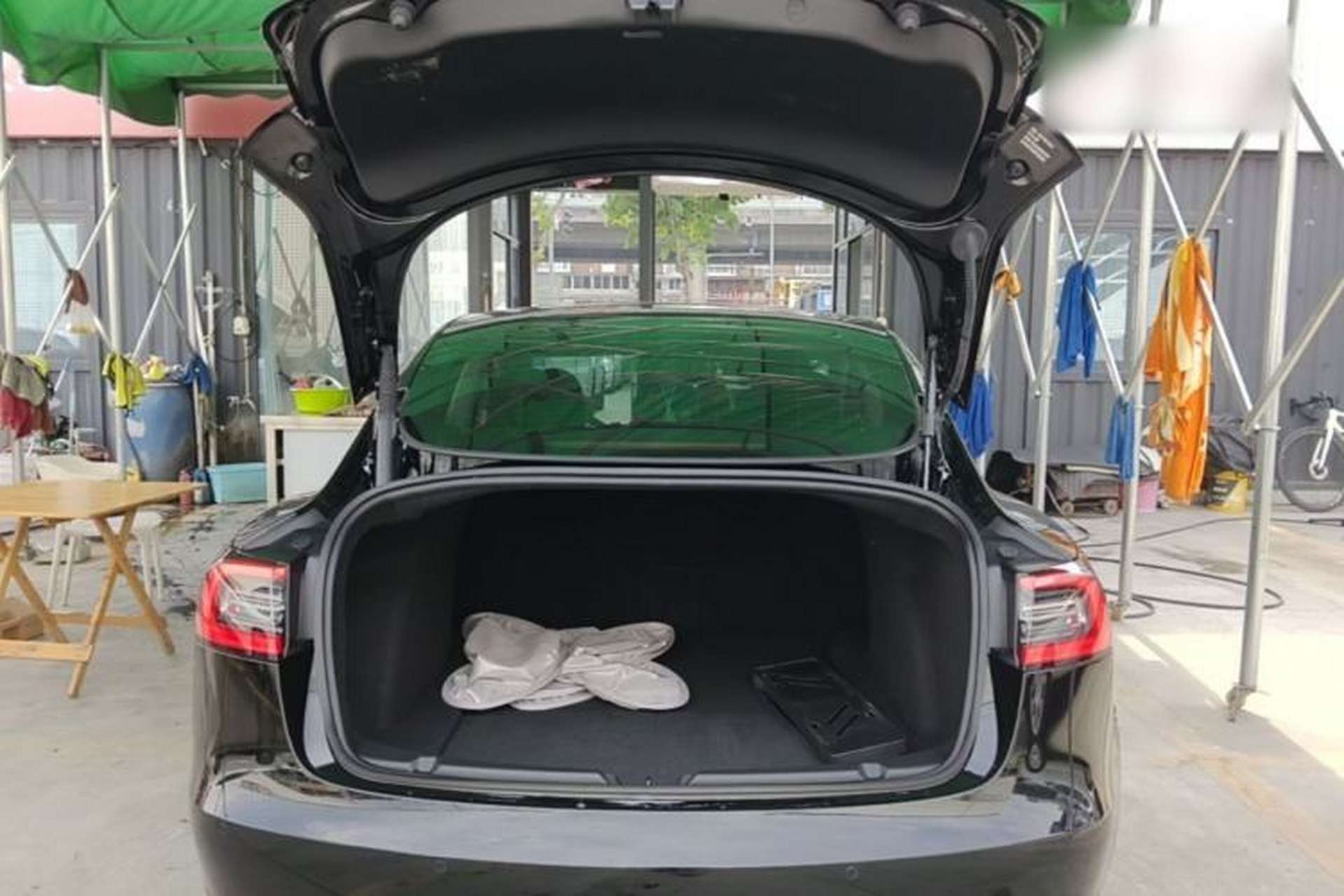 Used Tesla Model 3 2022 Rear-Wheel-Drive Version Trunk