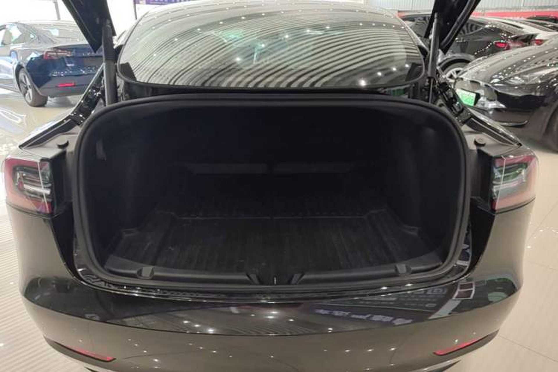Used Tesla Model 3 2022 Rear-Wheel-Drive Version Trunk