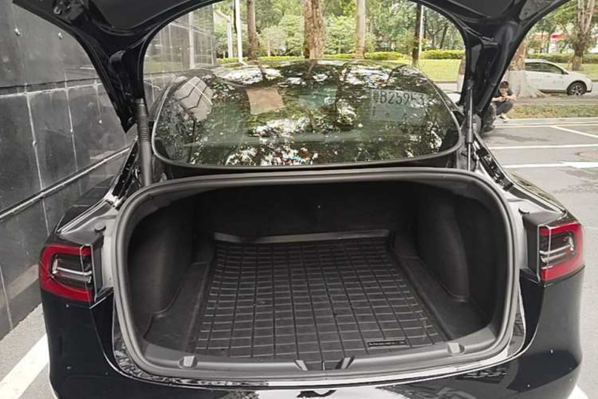 Used Tesla Model 3 2022 Rear-Wheel-Drive Version Trunk