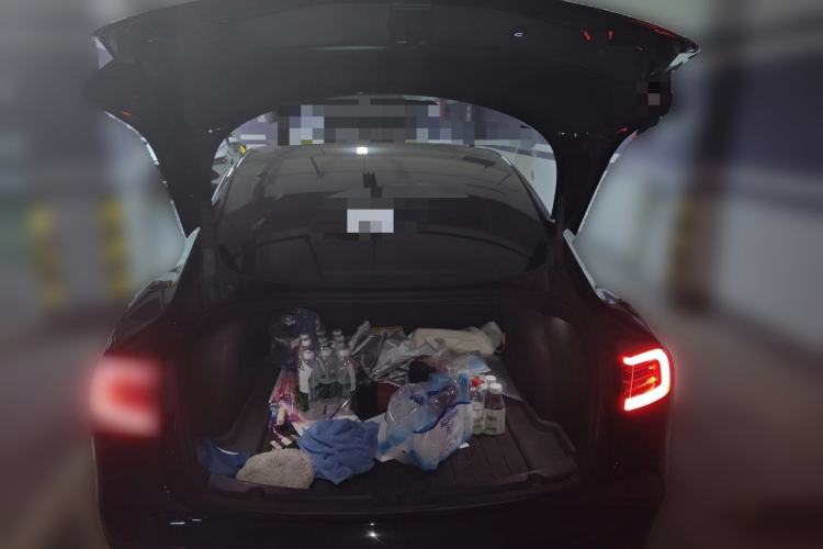 Used Tesla Model 3 2022 Rear-Wheel-Drive Version Trunk