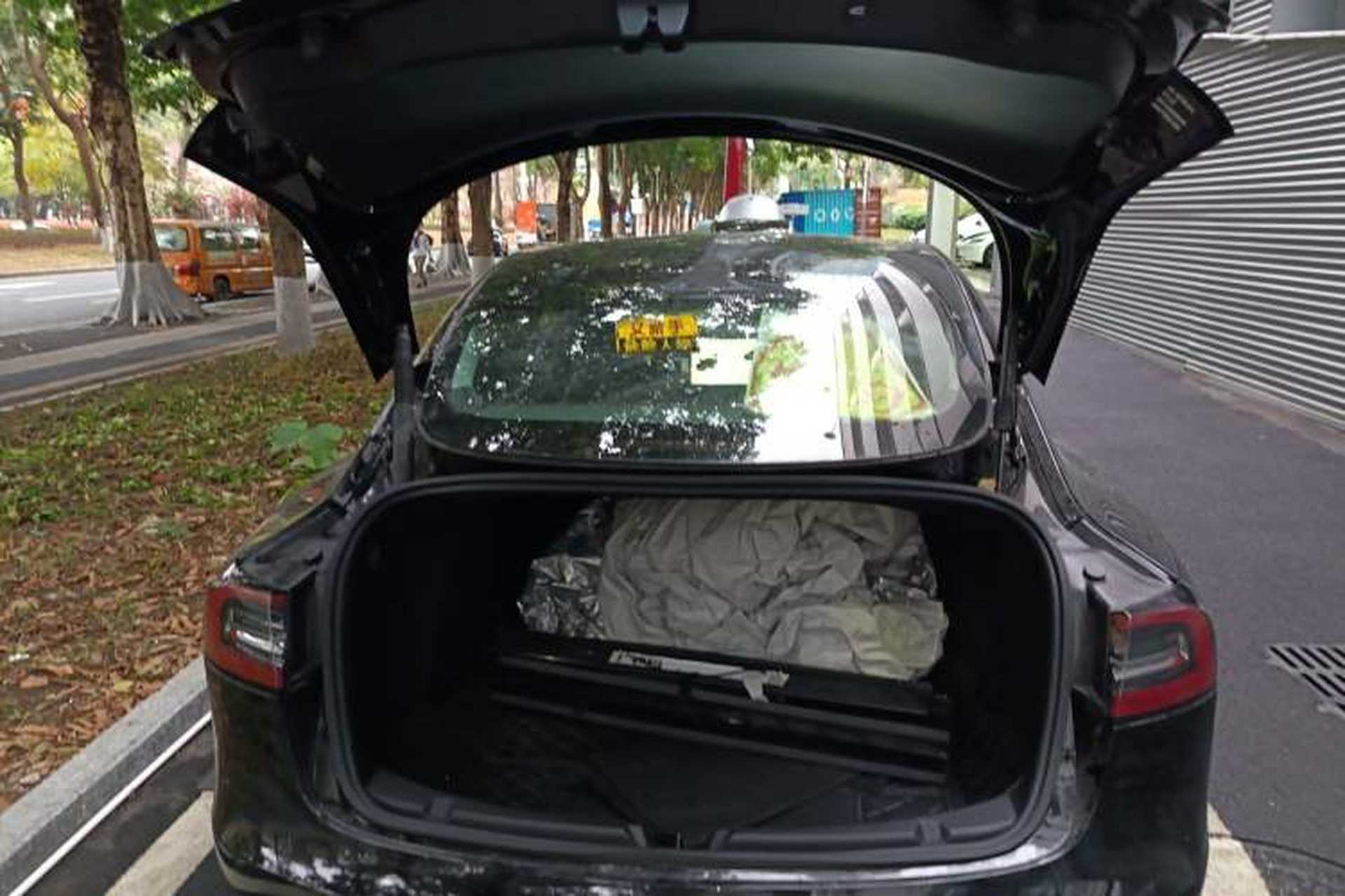 Used Tesla Model 3 2022 Rear-Wheel-Drive Version Trunk
