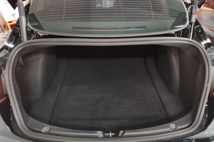 Used Tesla Model 3 2022 Rear-Wheel-Drive Version Trunk