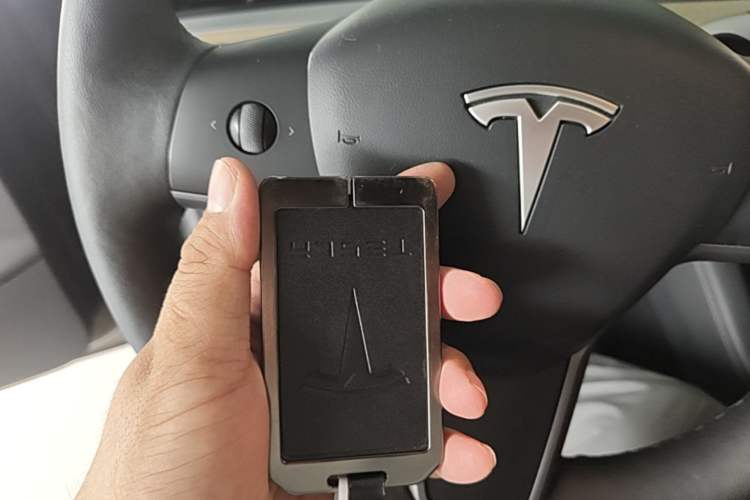Used Tesla Model 3 2022 Performance High-Performance All-Wheel-Drive Version Vehicle Key