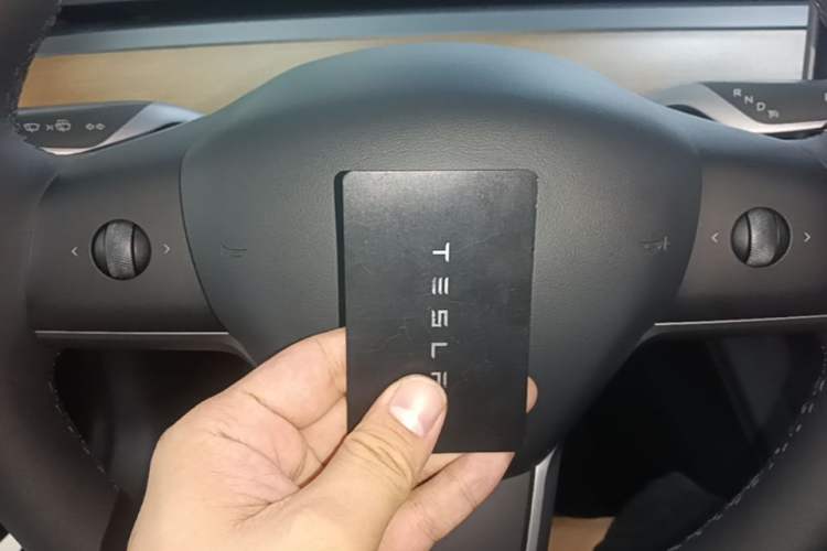 Used Tesla Model 3 2022 Rear-Wheel-Drive Version Vehicle Key