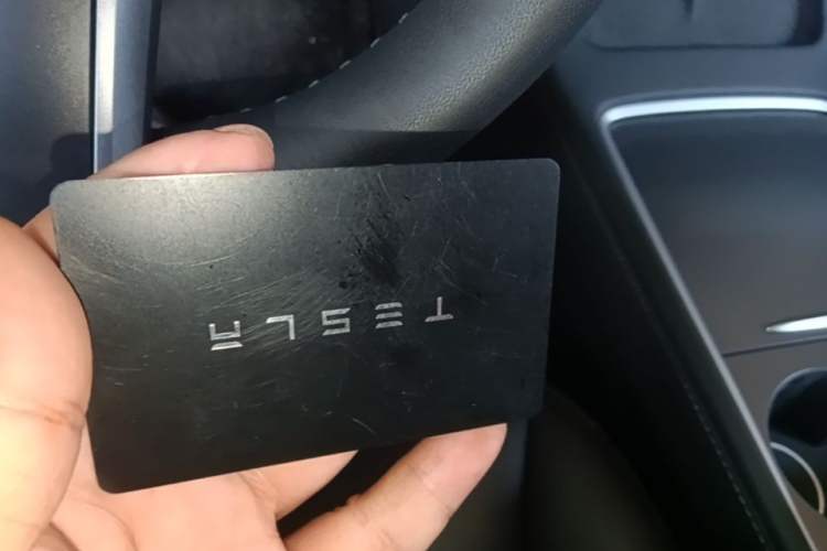 Used Tesla Model 3 2022 Rear-Wheel-Drive Version Vehicle Key
