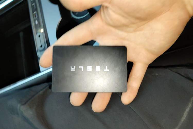 Used Tesla Model 3 2022 Rear-Wheel-Drive Version Vehicle Key