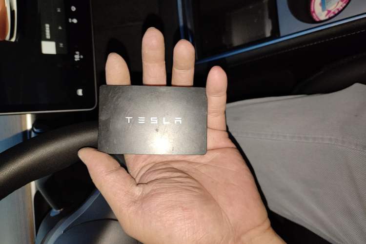 Used Tesla Model 3 2022 Rear-Wheel-Drive Version Vehicle Key