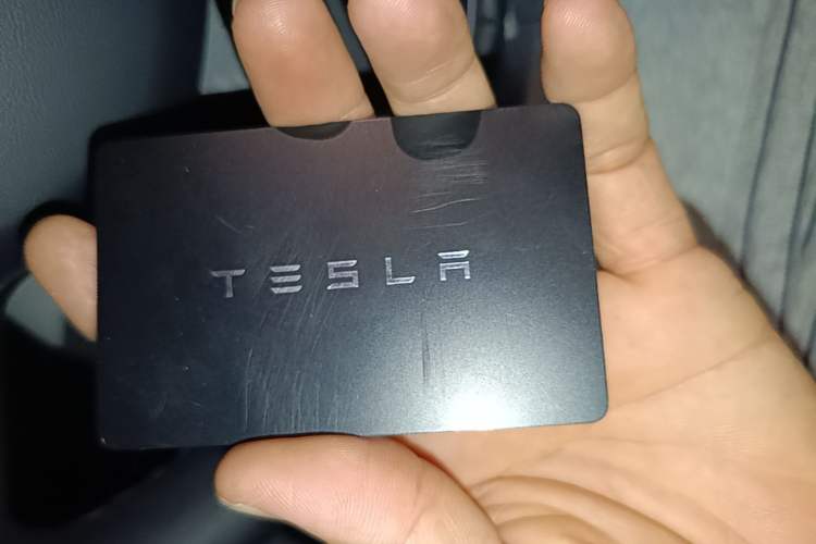 Used Tesla Model 3 2022 Performance High-Performance All-Wheel-Drive Version Vehicle Key