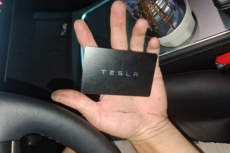 Used Tesla Model 3 2022 Rear-Wheel-Drive Version Vehicle Key
