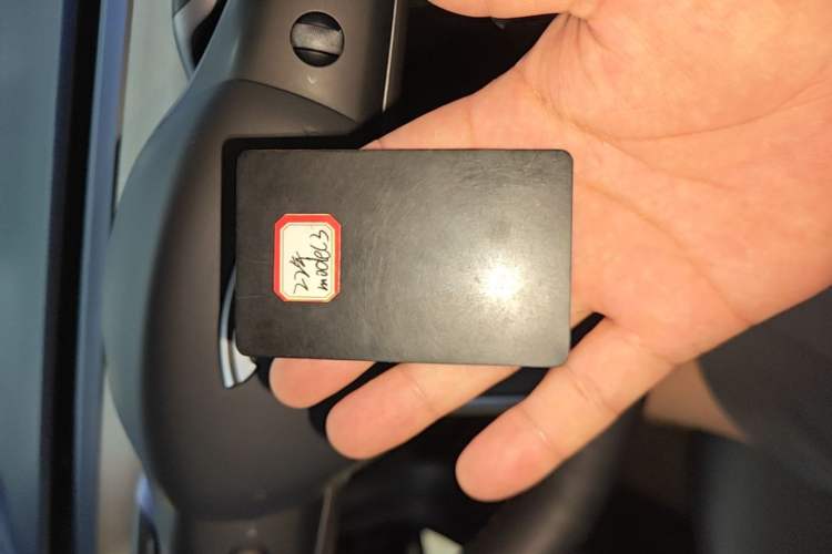 Used Tesla Model 3 2022 Rear-Wheel-Drive Version Vehicle Key