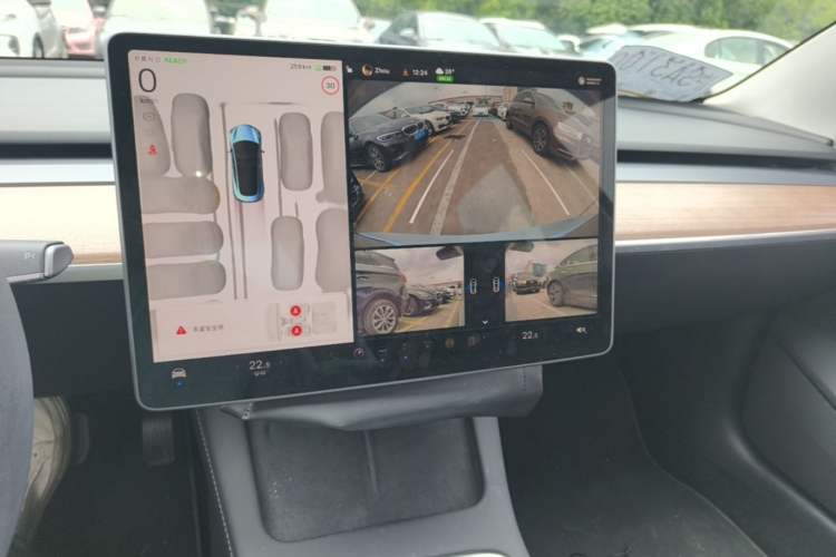 Used Tesla Model 3 2022 Rear-Wheel-Drive Version Audio And AC Panel