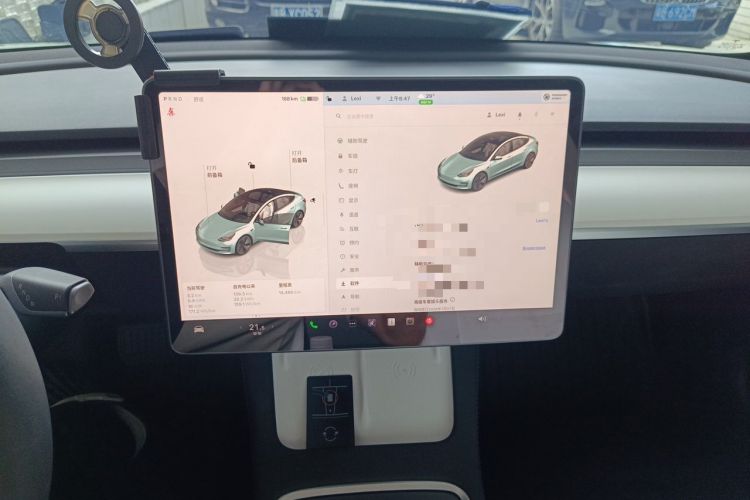 Used Tesla Model 3 2022 Rear-Wheel-Drive Version Audio And AC Panel