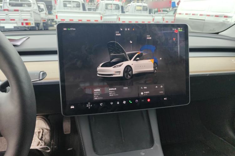 Used Tesla Model 3 2022 Rear-Wheel-Drive Version Center Console