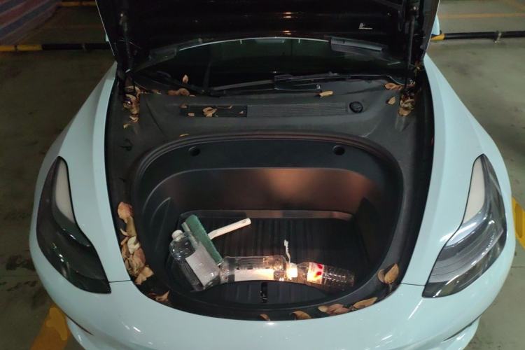 Used Tesla Model 3 2022 Rear-Wheel-Drive Version Engine Bay