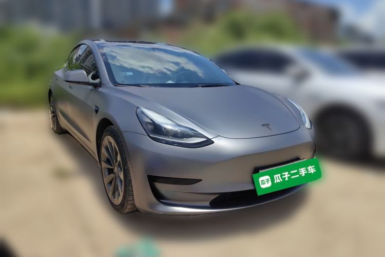 Used Tesla Model 3 2022 Rear-Wheel-Drive Version Front Right 45 Deg