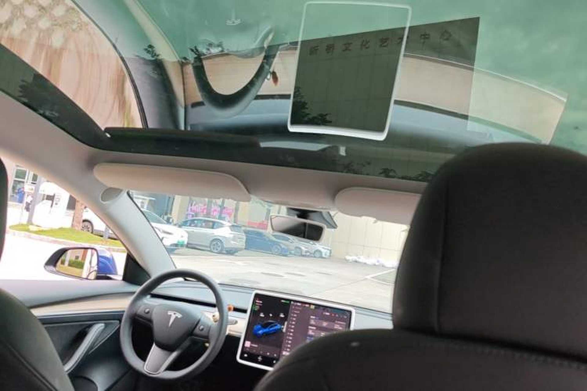 Used Tesla Model 3 2022 Rear-Wheel-Drive Version Headliner