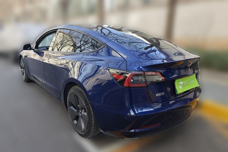 Used Tesla Model 3 2022 Rear-Wheel-Drive Version Rear Left 45 Deg